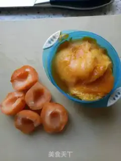 Make Apricot mango mud step 1