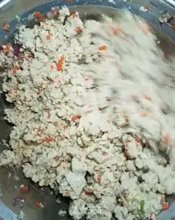 Make Carrot tofuballs step 2