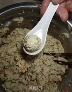 Make Carrot tofuballs step 3