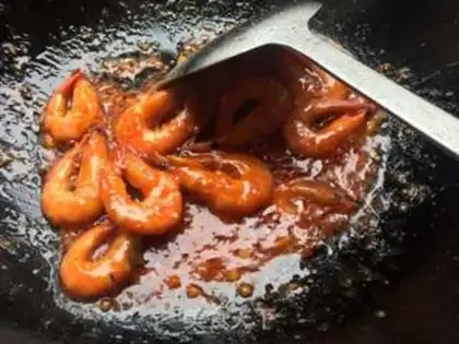 Make Eggplant shrimp step 5