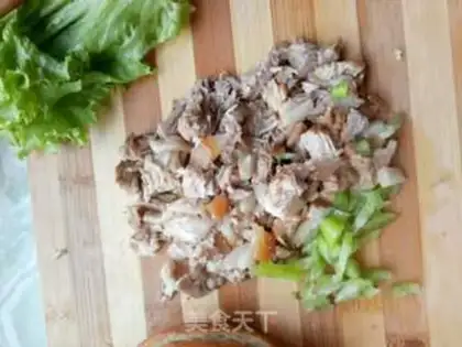 Make Crackers and meat step 8