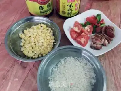 Make Corn sausage step 0