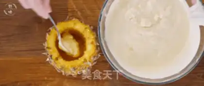 Make Pineapple ice cream step 9