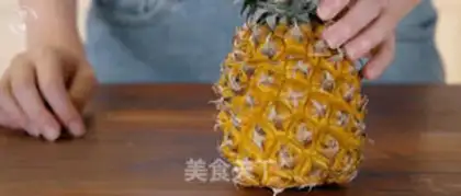 Make Pineapple ice cream step 10