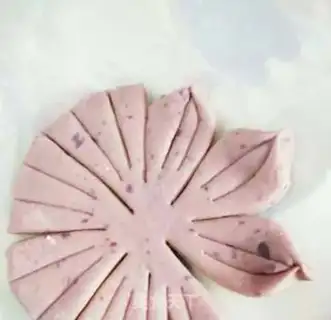 Make Flower buns step 8
