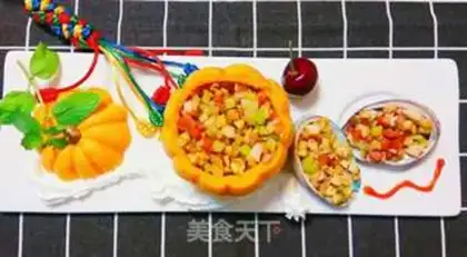 Make Pumpkin abalone step 19