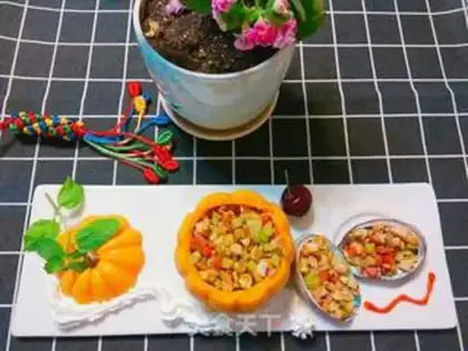 Make Pumpkin abalone step 20