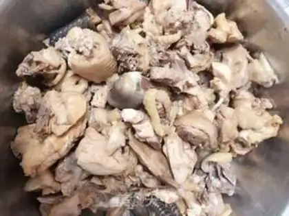 Make Potato chicken step 3