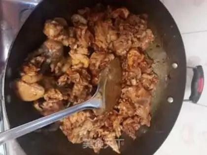 Make Potato chicken step 6