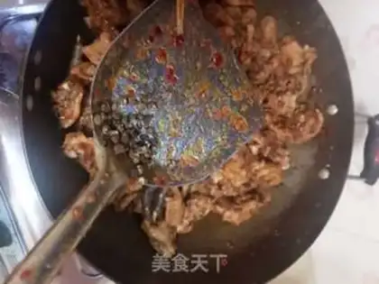 Make Potato chicken step 7