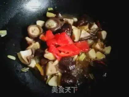 Make Mushroom oil step 9