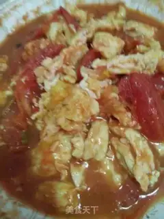 Make Tomato fried eggs step 2