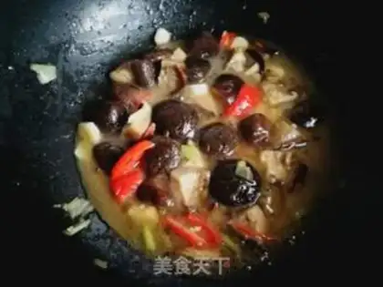 Make Mushroom oil step 10