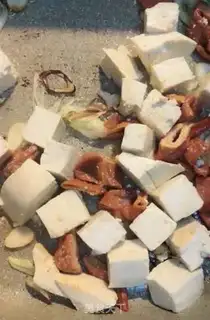 Make Tofu casserole step 1