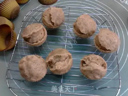 Make Red bean rice hairloaf step 9