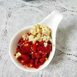 Make Garlic fan shrimp step 5