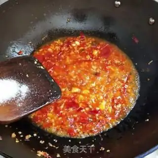 Make Garlic fan shrimp step 9