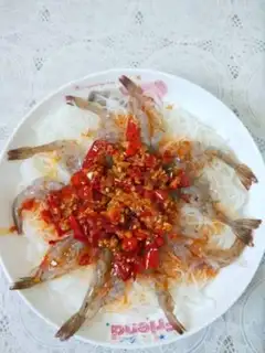 Make Garlic fan shrimp step 13