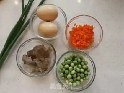 Make Sunflower omelet step 0