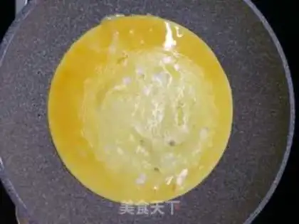 Make Sunflower omelet step 7