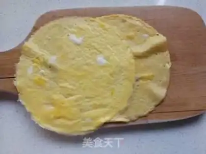 Make Sunflower omelet step 8