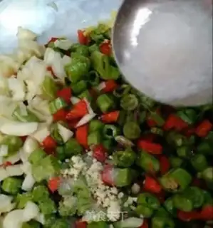 Make Sour chili beans step 1
