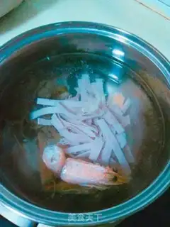 Make Shrimp-headed vegetable oatmeal step 7