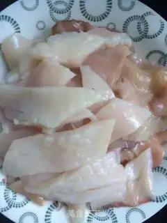 Make Black pepper squid rolls step 2
