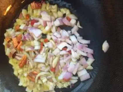 Make Black pepper squid rolls step 5