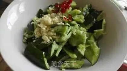 Make Shoot the cucumber step 3