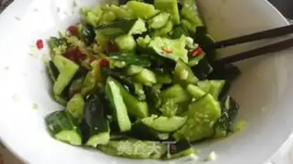 Make Shoot the cucumber step 4