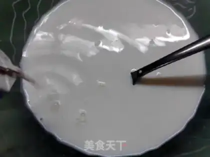Make Low-carbon, green rose yogurt step 2
