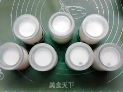 Make Low-carbon, green rose yogurt step 6