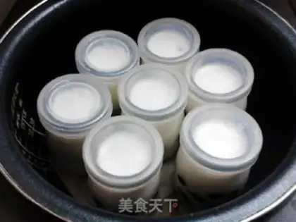 Make Low-carbon, green rose yogurt step 12
