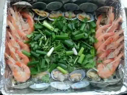 Make Seafood ice fish pools step 7