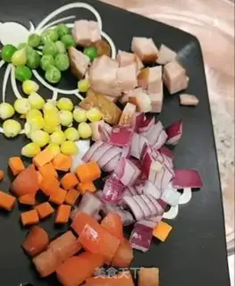 Make Rice pizza step 0