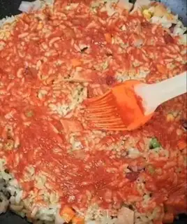 Make Rice pizza step 4