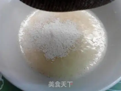 Make Red bean rice hairloaf step 3