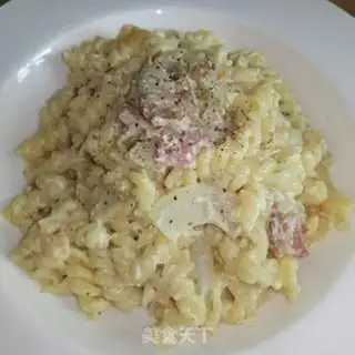 Make Butter bacon pasta step 19