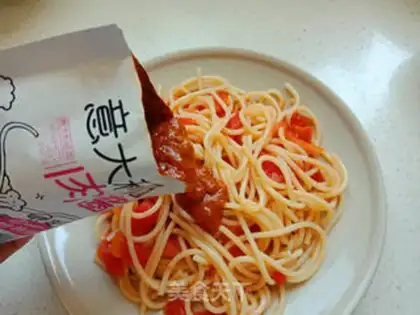 Make Spaghetti tomato sauce step 5