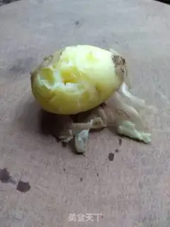 Make Potato sesame ball step 1