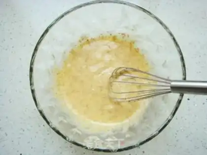 Make Sesame peaches step 3