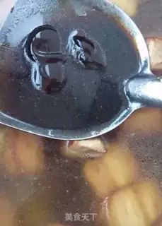 Make Five bouquets of bean skin step 6