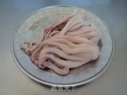 Make Spicy squid step 1