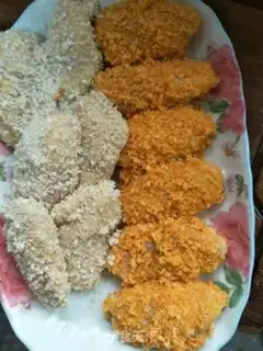 Make Double fried chicken wings step 5