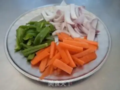 Make Spicy squid step 3