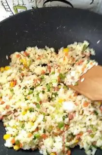 Make Egg bun step 7