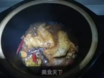 Make The fragrance of chicken wings step 9