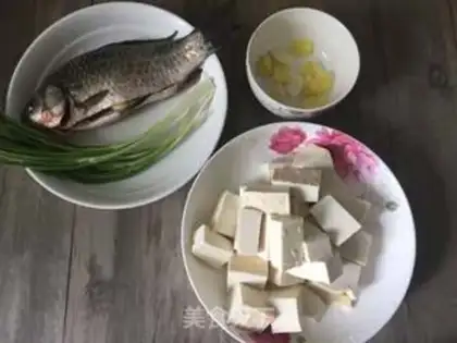 Make Tofu soup step 0