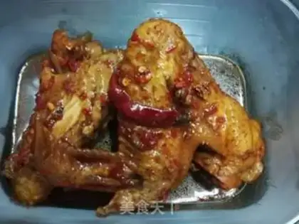 Make The fragrance of chicken wings step 10